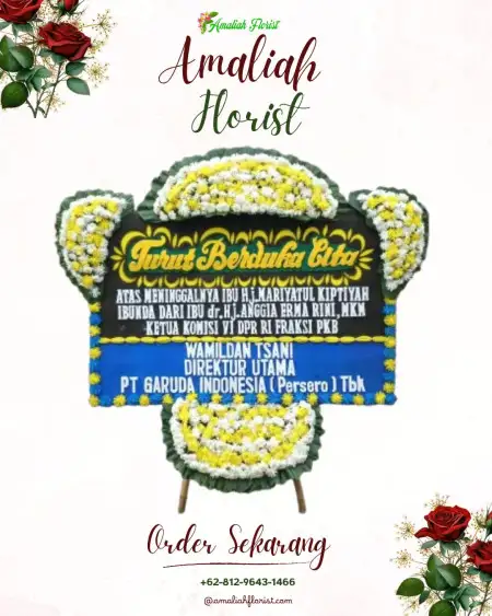 Papan Bunga Duka Dermosari